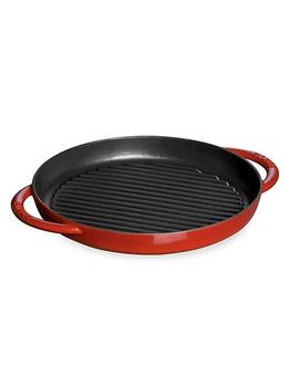 Staub | 10" Round Double Handle Pure Grill商品图片,7.4折起