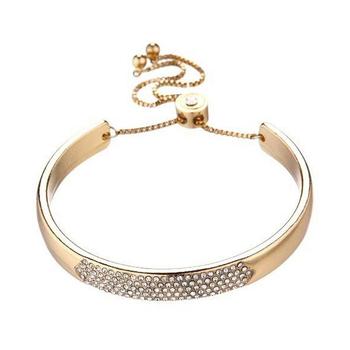 推荐Bracelet with Center Glass Accents商品
