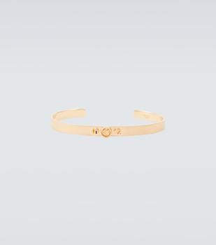 商品MAISON MARGIELA | Logo镀金银手镯,商家MyTheresa CN,价格¥3188图片