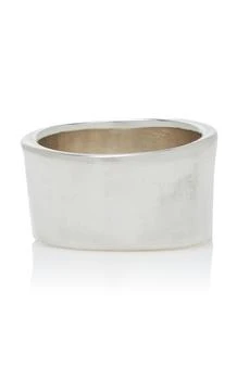 AGMES | AGMES - Astrid Wide Sterling Silver Ring  - Silver - US 9 - Moda Operandi - Gifts For Her,商家Fashion US,价格¥2250