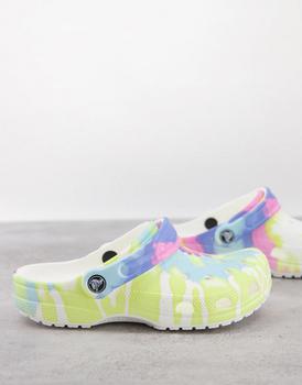 Crocs | Crocs classic clogs in pastel tie dye商品图片,额外9.5折, 额外九五折