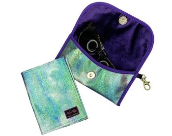 Makeup Junkie | Mermaid Shimmer Sunglass Case And Passport Holder In Mermaid Shimmer Purple,商家Premium Outlets,价格¥360