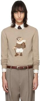 Ralph Lauren | Taupe Polo Bear Sweater 独家减免邮费