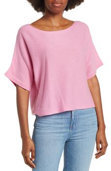 360 Cashmere评价, 360 Cashmere | Clara Bateau Cashmere Top商品图片 3折起