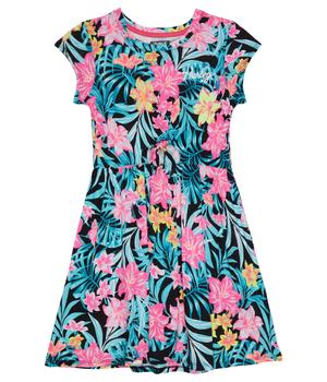 Hurley | Short Sleeve Cutout Dress (Big Kids)商品图片,6.5折