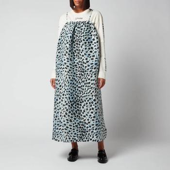 推荐Ganni Women's Crispy Jacquard Midi Dress商品