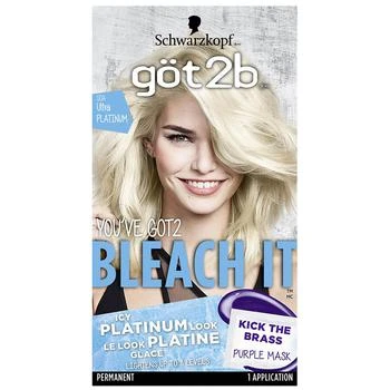 Got2b | Bleach It Permanent Hair Color,商家Walgreens,价格¥101