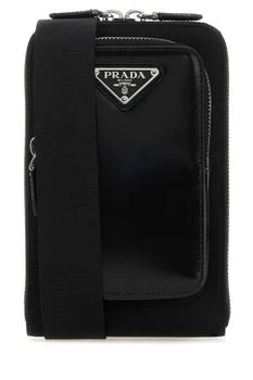 Prada | Prada Triangle-Logo Zipped Phone Case 8.6折, 独家减免邮费