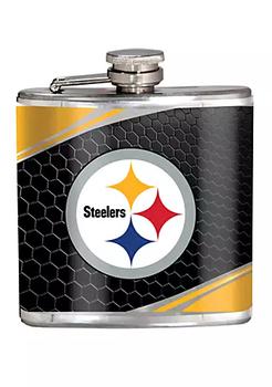 推荐NFL Pittsburgh Steelers 6 Ounce Stainless Steel Flask商品