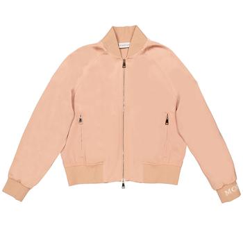Moncler | Moncler Ladies Logo Track Jacket in Pink, Brand Size 40 (X-Small)商品图片,4.6折