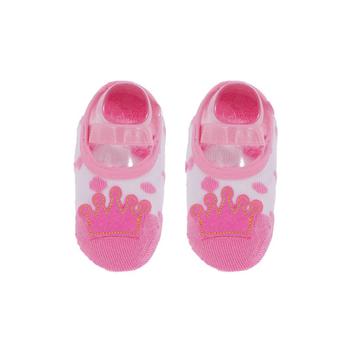 商品NWALKS | Toddler and Little Girls Socks with Crown Applique,商家Macy's,价格¥96图片