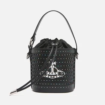 推荐Vivienne Westwood Daisy Leather Drawstring Bucket Bag商品