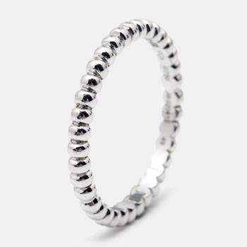 商品Van Cleef & Arpels | Van Cleef & Arpels Perlée Pearls 18k White Gold Small Model Ring Size 49,商家The Luxury Closet,价格¥5839图片