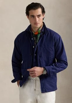 Ralph Lauren | Linen-Cotton Overshirt,商家Belk,价格¥517