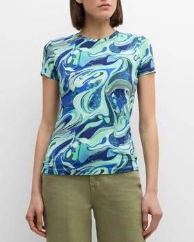 推荐Ressi Short-Sleeve Tie-Dye Tee商品