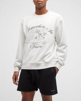 Stampd | Men's Somewhere Island Graphic Sweatshirt商品图片,满$150减$30, 满减