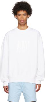 AMI | White Paris Sweatshirt商品图片,独家减免邮费