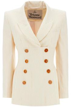 Vivienne Westwood | Vivienne westwood double-breasted shaped jacket商品图片,5.1折, 独家减免邮费