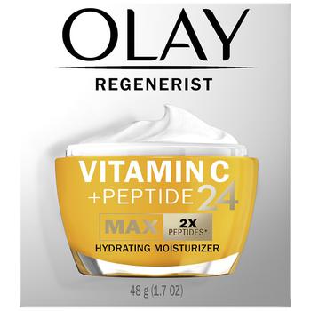 Olay | Regenerist Vitamin C + Peptide 24 Max Face Moisturizer商品图片,第2件5折, 满免
