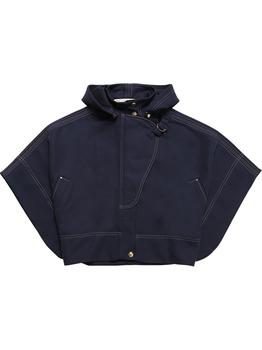 Chloé | Hooded Cotton Blend Cape商品图片,7.9折