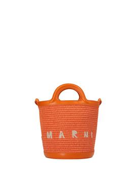 商品Marni | MARNI TROPICALIA Mini Bag In Leather and Raffia,商家Baltini,价格¥3141图片