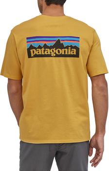 patagonia, Patagonia | Patagonia Men's P-6 Logo Organic Short Sleeve T-Shirt商品图片 9.1折