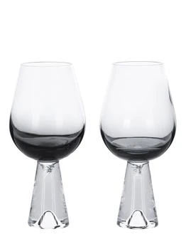 Tom Dixon | Set Of 2 Tank Wine Glasses,商家LUISAVIAROMA,价格¥1231