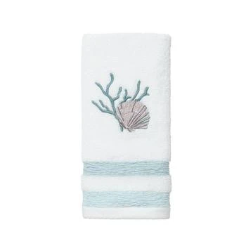 Avanti | Coastal Terrazzo Embroidered Cotton Bath Towel, 27" x 50",商家Macy's,价格¥75