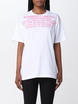 推荐Burberry Carrick cotton t-shirt with print商品