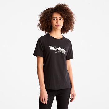 Timberland | Raglan-sleeve Logo T-Shirt for Women in Black商品图片,4.9折