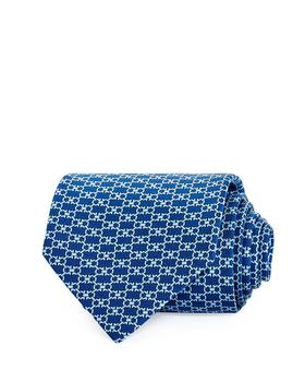 菲拉格慕经典款, Salvatore Ferragamo | Gancini Silk Classic Tie商品图片 额外7.5折, 额外七五折