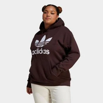 Adidas | Women's adidas Originals Trefoil Hoodie (Plus Size) 