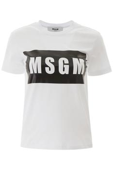 推荐Msgm Box Logo T Shirt商品