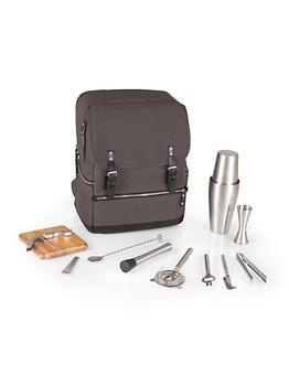 推荐Bar-Backpack Portable 16-Piece Cocktail Set商品