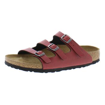 推荐Birkenstock Womens Florida Fresh Leather Slip On Footbed Sandals商品