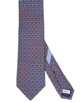 商品Salvatore Ferragamo | Salvatore Gancini print silk tie,商家Italist,价格¥1764图片