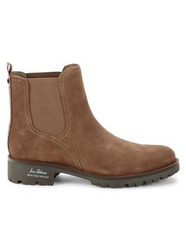 sam edelman靴, Sam Edelman | Jaclyn Waterproof Suede Chelsea Boots商品图片 5.9折