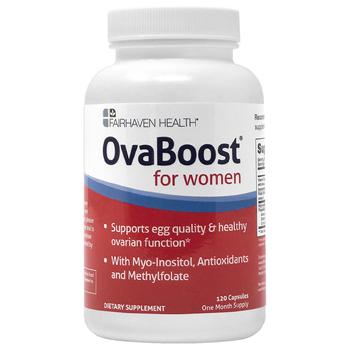 商品Fairhaven Health | OvaBoost for Women Fertility Supplement with Myo-Inositol,商家Walgreens,价格¥236图片
