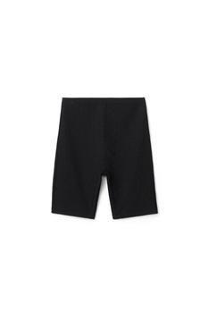 alexander wang短裤, Alexander Wang | BIKE SHORT IN TEXTURED LOGO JERSEY商品图片 