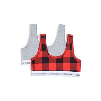 商品Calvin Klein | Big Girls Bralette, Pack of 2,商家Macy's,价格¥138图片