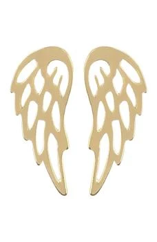 KARAT RUSH | 14K Yellow Gold Wing Stud Earrings,商家Nordstrom Rack,价格¥596