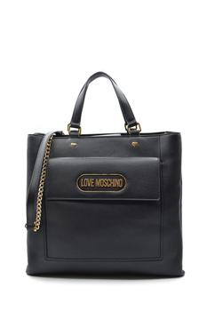 Love Moschino, Love Moschino | BORSA RECTANGULAR PLAQUE PU商品图片 