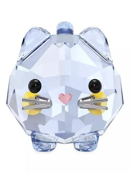 Swarovski | Chubby Cats Crystal Figurine,商家Saks Fifth Avenue,价格¥743