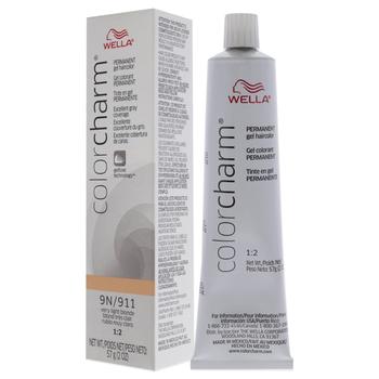 商品Wella | Color Charm Permanent Hair Color Gel - 911 9N Very Light Blonde by Wella for Unisex -2 oz Hair Color,商家Premium Outlets,价格¥125图片
