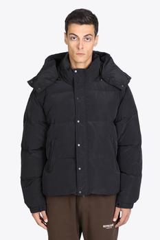 Represent | REPRESENT Initial Hooded Puffer Black nylon hooded puffer jacket商品图片,7.6折