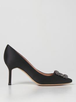 推荐MANOLO BLAHNIK黑色 女士高跟鞋 9XX0662-0042商品