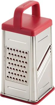 Rachael Ray | Rachael Ray Tools and Gadgets Stainless Steel Box Grater, Red,商家Premium Outlets,价格¥410