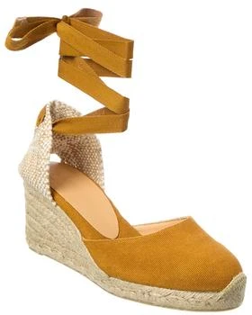 CASTAÑER | Carina Canvas Wedge Sandal,商家Premium Outlets,价格¥844