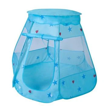 Fresh Fab Finds | Kids Pop Up Game Tent Prince Princess Toddler Play Tent Indoor Outdoor Castle Game Play Tent Birthday Gift For Kids Blue,商家Verishop,价格¥350