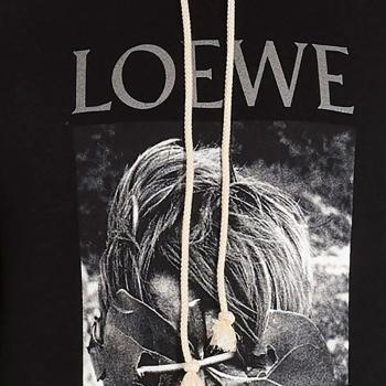 Loewe | LOEWE 黑色男士卫衣/帽衫 H6109730PC-1100商品图片,独家减免邮费